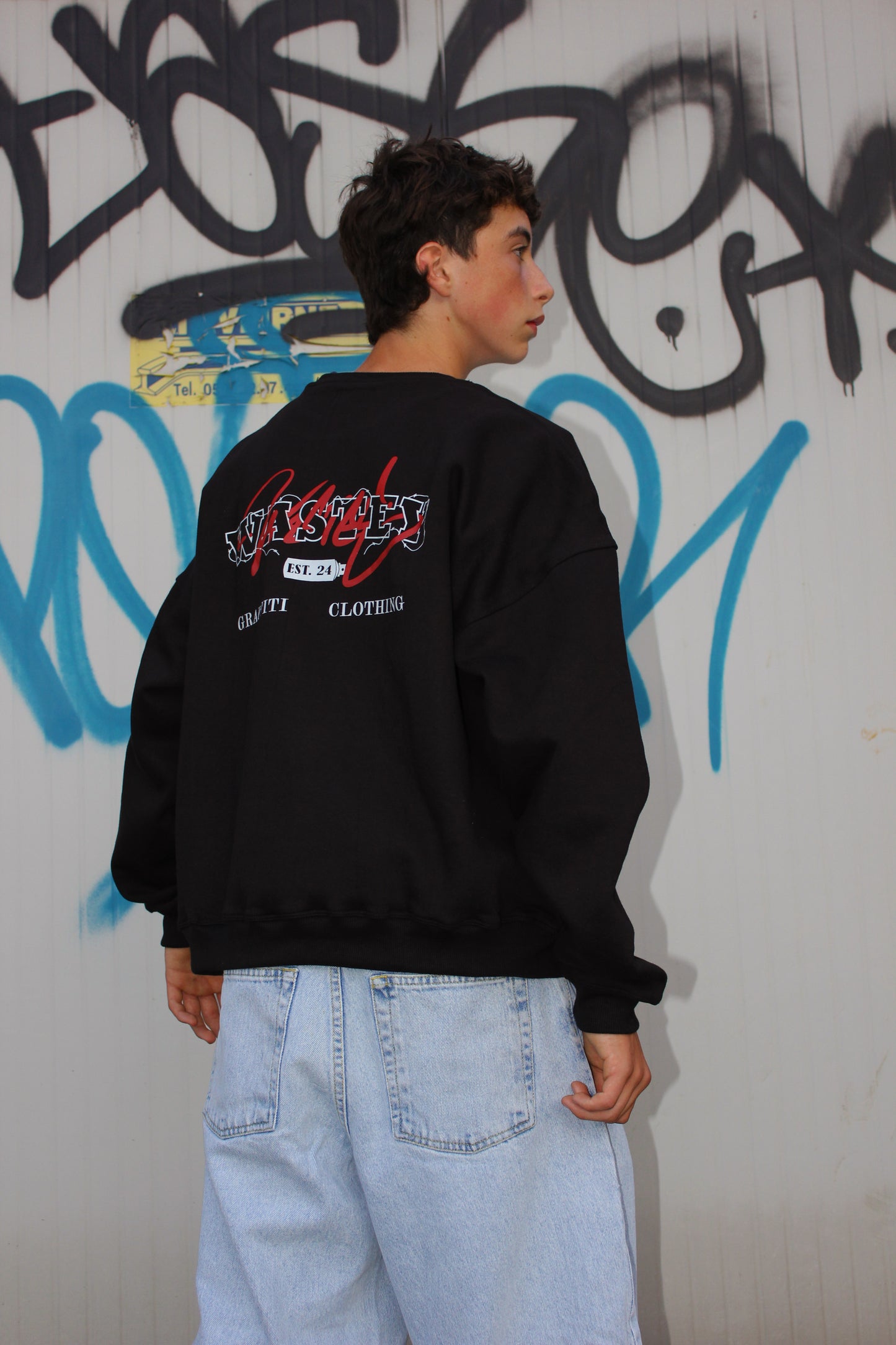 Varsity Baggy Sweater